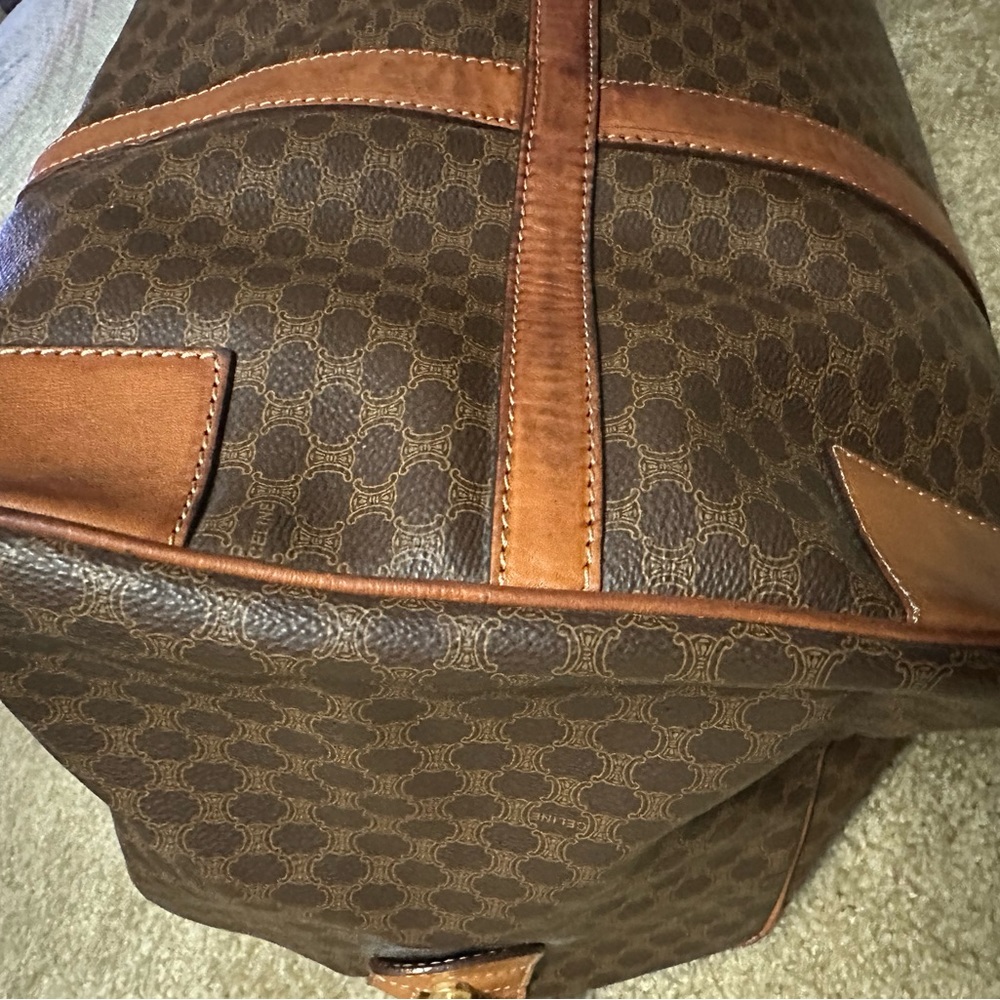 Celine triomphe 55 vintage travel bag - Picture 5 of 8